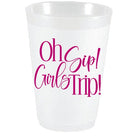 Oh Sip! Girls Trip! Frost Flex Cups - Party Cups - Sassy Cups LLC - The Grove