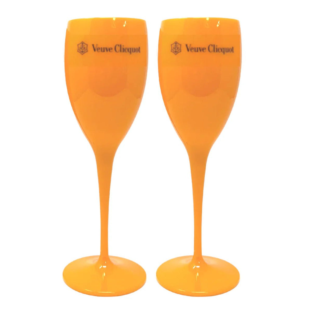 Orange Champagne Flute-Champagne Flutes-Twist-The Grove