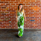 Palm Fan Jumpsuit - Jumpsuits & Rompers - FARM Rio - The Grove