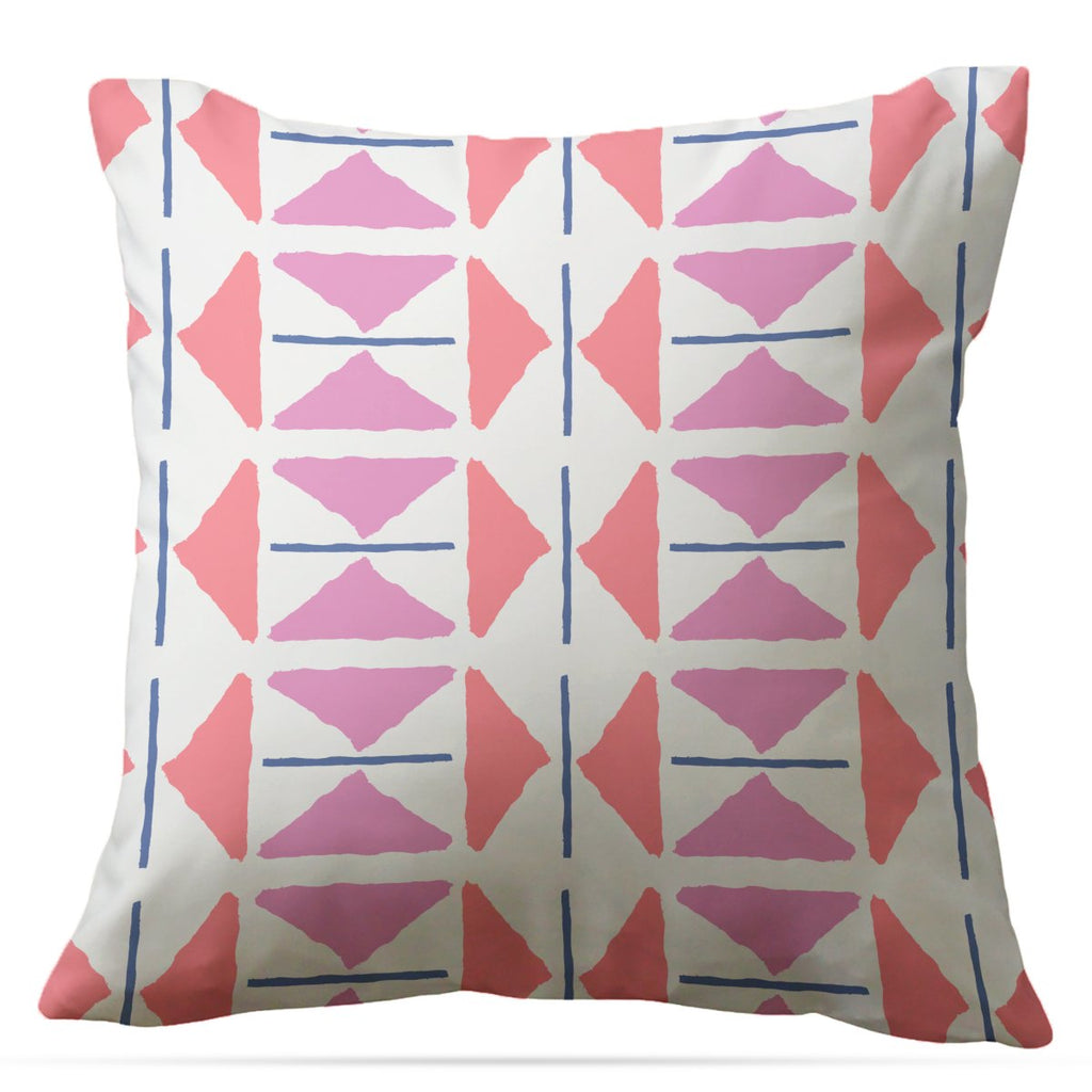 Parker Indoor/Outdoor Pillow - Square-Throw Pillows-CB Studio-The Grove