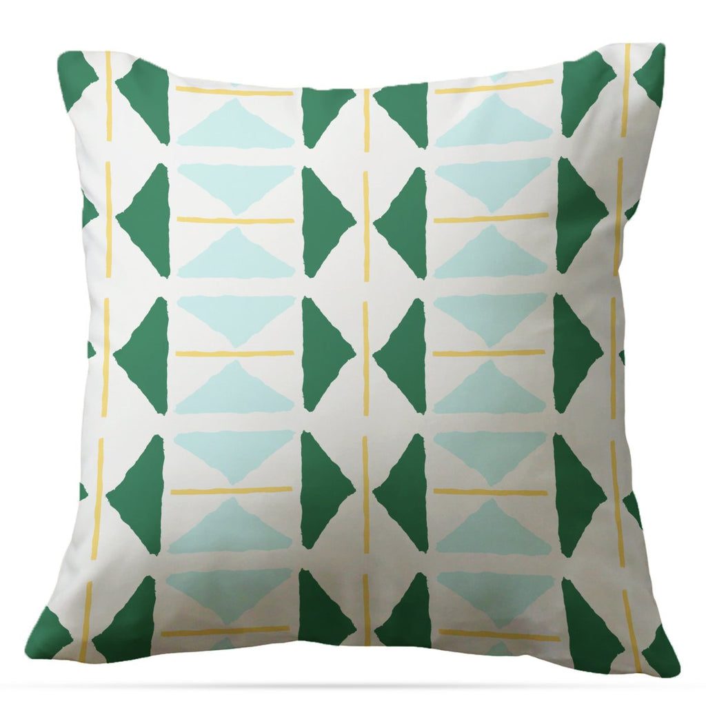 Parker Indoor/Outdoor Pillow - Square-Throw Pillows-CB Studio-The Grove