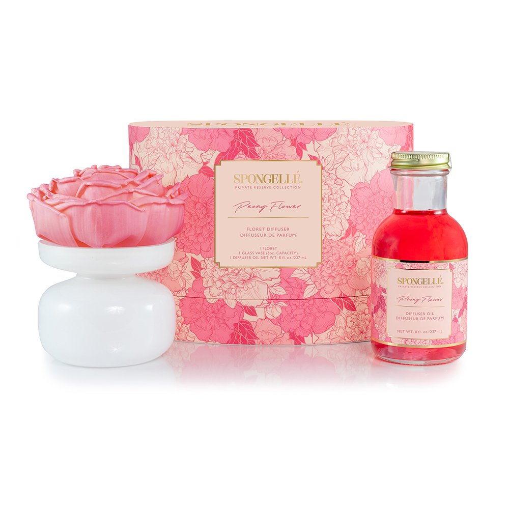 Peony Flower | Private Reserve Diffuser-Diffuser-Spongellé-The Grove