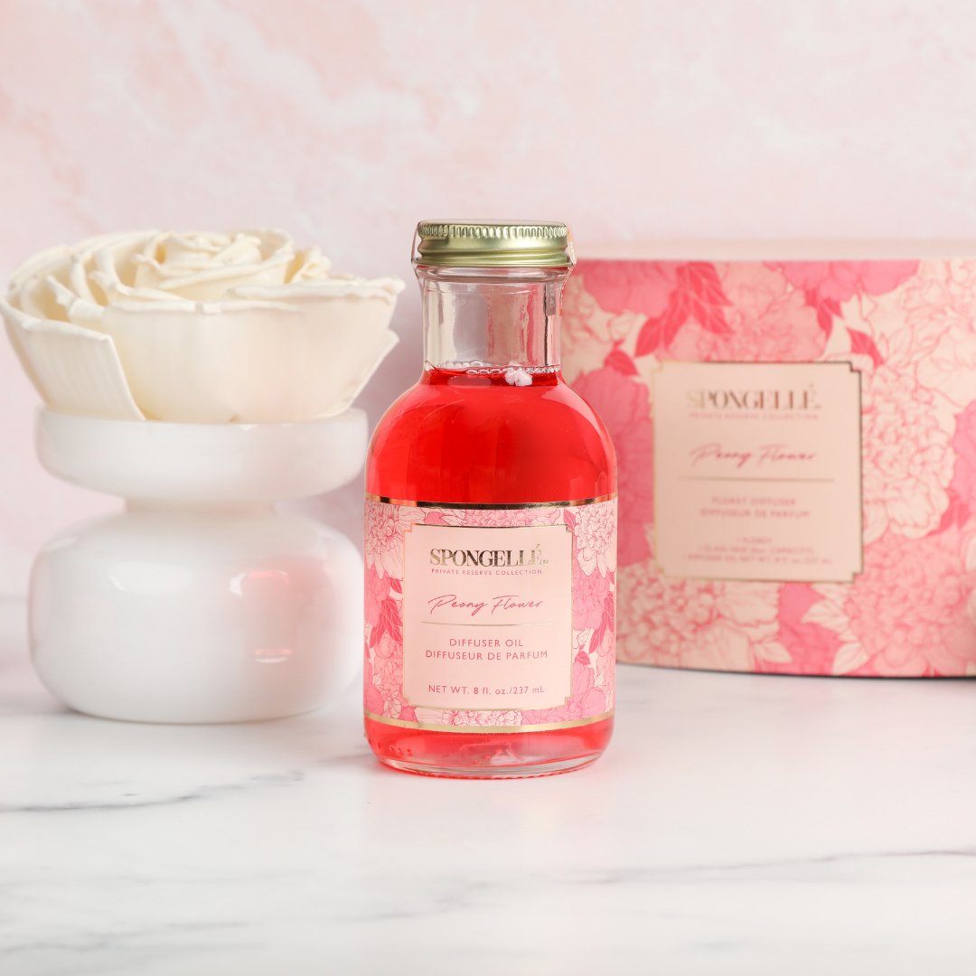 Peony Flower | Private Reserve Diffuser-Diffuser-Spongellé-The Grove