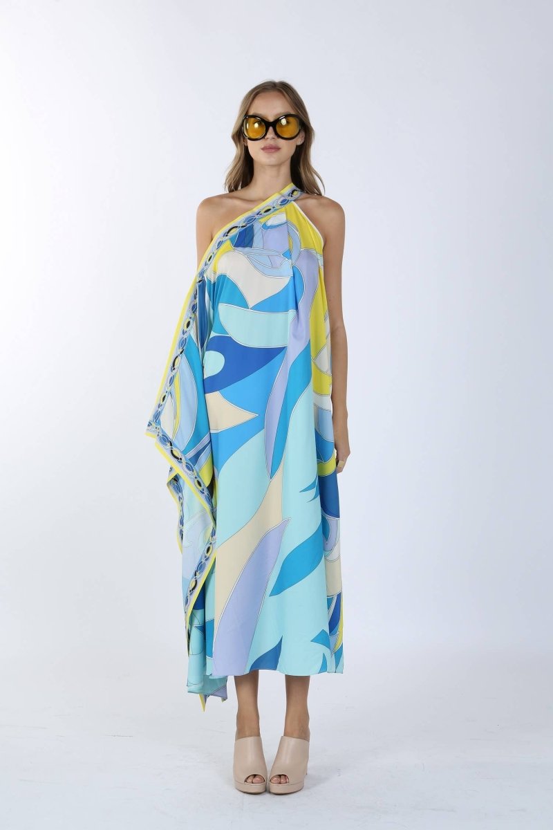 Perry Printed Caftan - Dresses - Beulah - The Grove