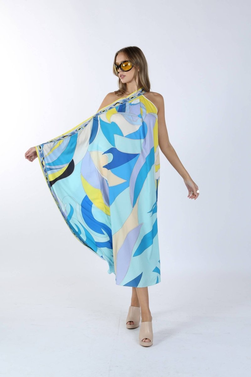 Perry Printed Caftan - Dresses - Beulah - The Grove