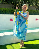 Perry Printed Caftan - Dresses - Beulah - The Grove