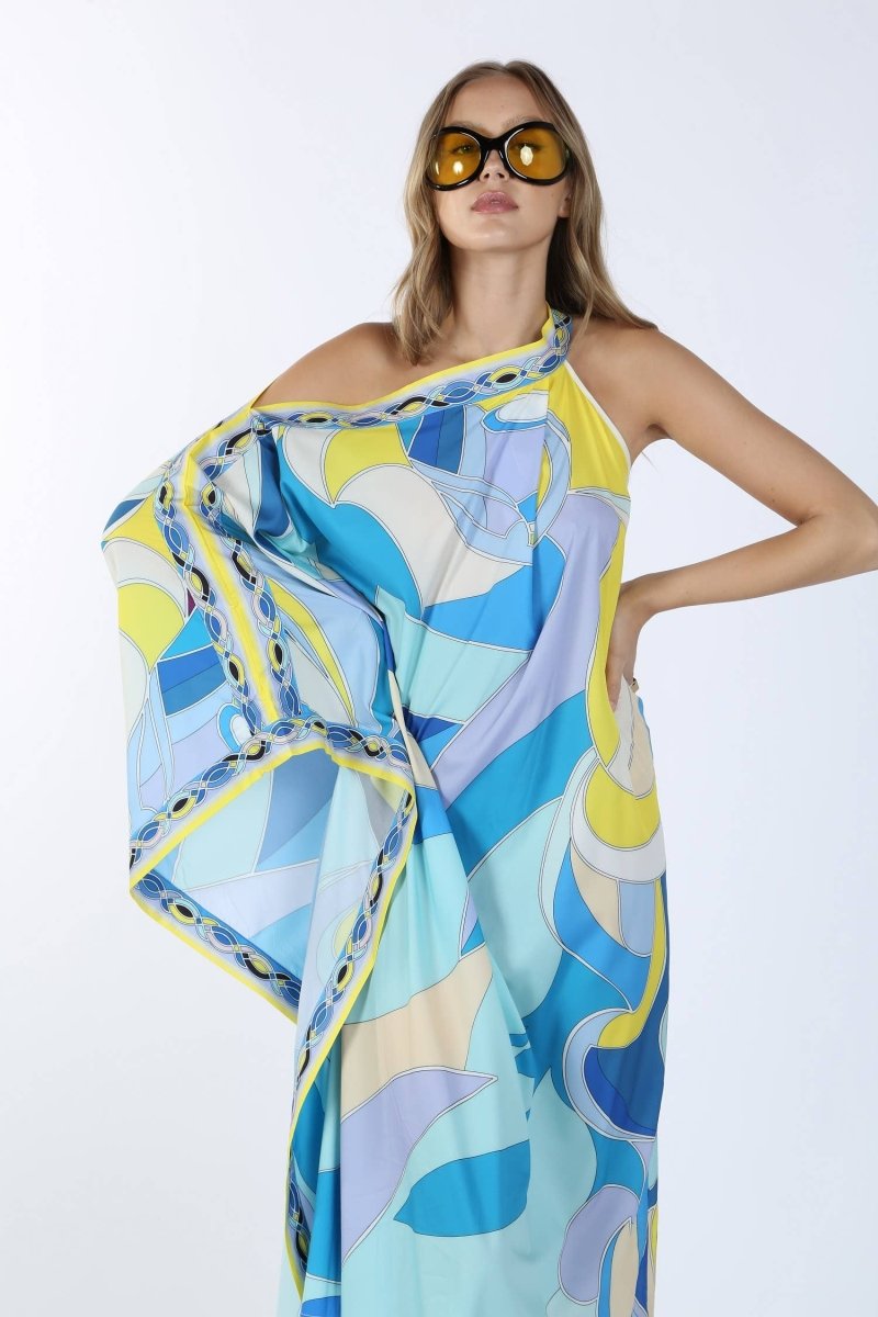 Perry Printed Caftan - Dresses - Beulah - The Grove