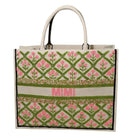 Personalized Beaded Block Print Tote - Handbags - Tiana - The Grove