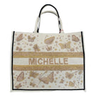 Personalized Beaded Golden Butterfly Tote - Handbags - Tiana - The Grove