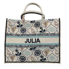 Personalized Beaded Nautical Mix Tote - Handbags - Tiana - The Grove