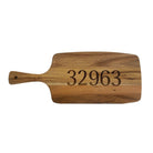 Personalized Rectangular Acacia Wood Cutting Board with Handle - Cutting Boards - Clementine WP - The Grove