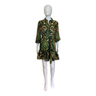 Pineapple Ikat Green Mini Dress - Dresses - FARM Rio - The Grove