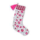 Poinsettia Stocking - Holiday Stockings - Furbish Studio - The Grove