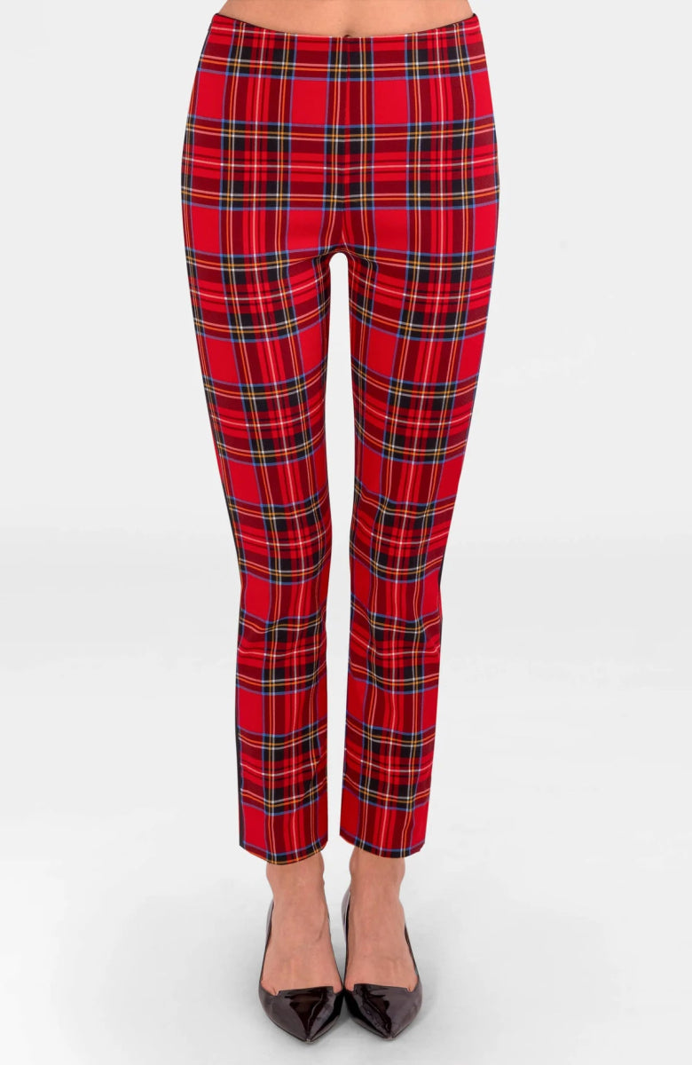 Pull on Pants | Red Duke of York Plaid - Pants - Gretchen Scott - The Grove