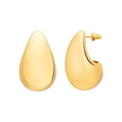 Raindrop Statement Earrings | Gold - Earrings - Sahira - The Grove