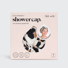 Recycled Polyester Luxe Shower Cap | Leopard - Shower Caps - KITSCH - The Grove