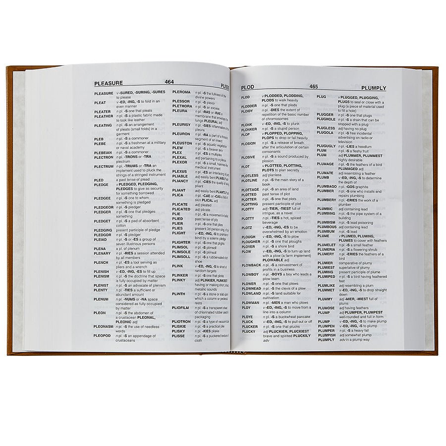 Scrabble Dictionary - Books - Graphic Image - The Grove