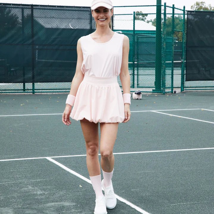 Serena Skort | Pale Pink - Tennis Skort - Eugenia Kim - The Grove