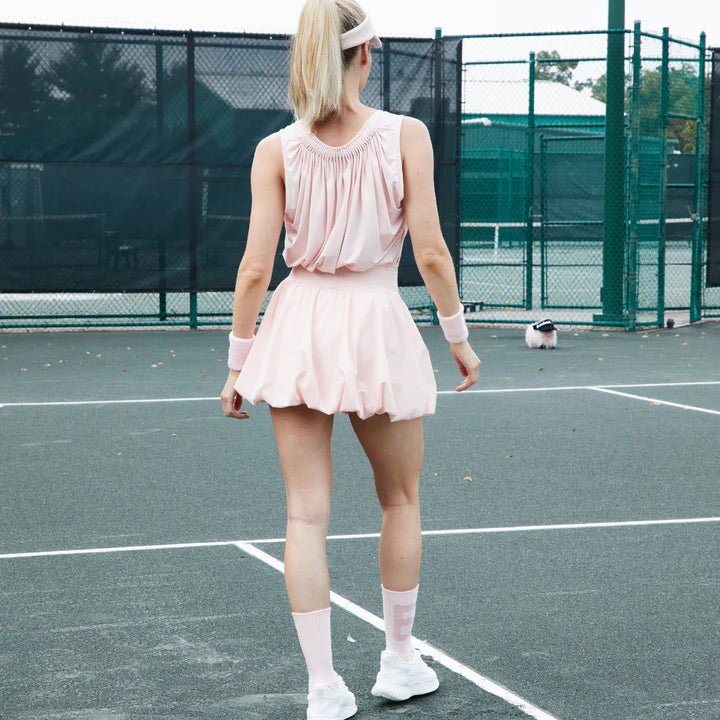 Serena Skort | Pale Pink - Tennis Skort - Eugenia Kim - The Grove