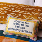 Sharpest Tool Needlepoint Pillow - Throw Pillows - Furbish Studio - The Grove