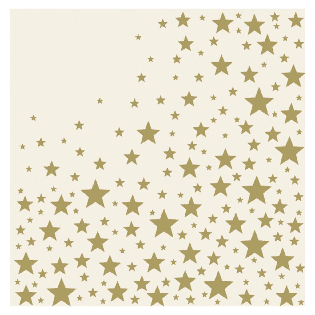 Shining Star Paper Cocktail Napkins-Cocktail Napkins-Hester & Cook-The Grove