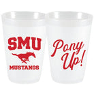 SMU Pony Up Frost Flex Cups - Party Cups - Sassy Cups LLC - The Grove