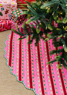 Snowwood Stripe Tree Skirt - Christmas Tree Skirts - Furbish Studio - The Grove