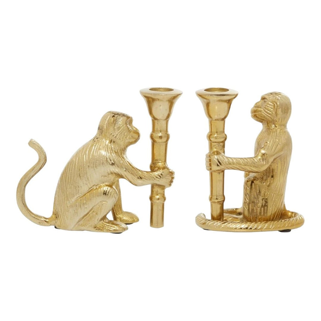 Taboo Monkey Candlesticks-Candle Holder-Twist-The Grove