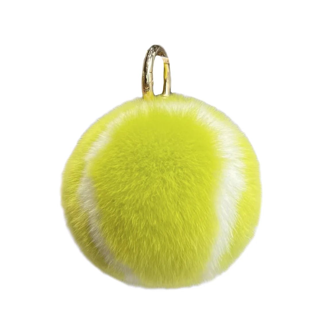 Tennis Ball Fur Keychain - Keychains - Twist - The Grove