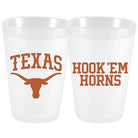 Texas - Hook Em Frost Free Cups - Party Cups - Sassy Cups LLC - The Grove