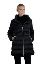 The Dorchester Down Coat with Chunky Zipper - Cotes of London - The Grove