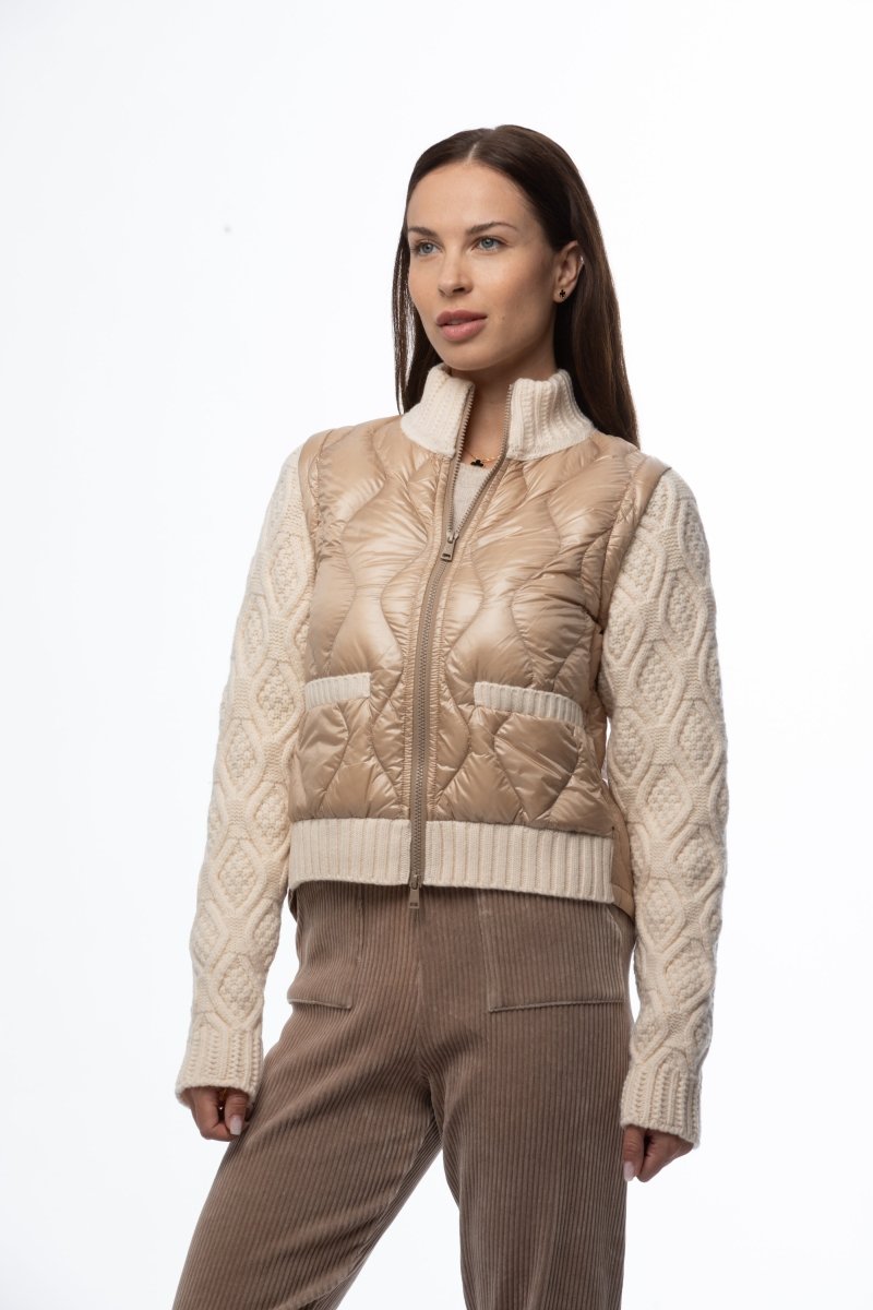 Hyde quilted bomber jacket best sale