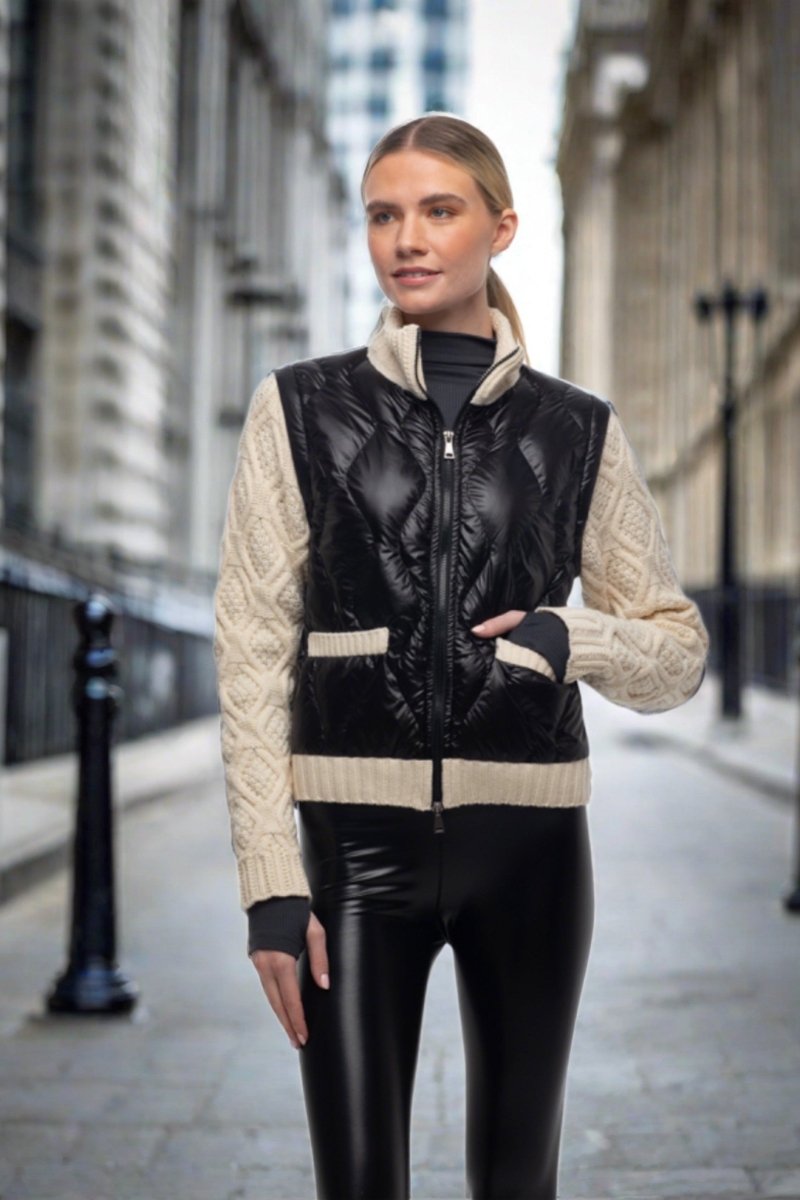 The Hyde | Quilted Down / Wool Jacket - Cotes of London - The Grove