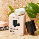 The Shower Filter | Black - Shower Filter - KITSCH - The Grove