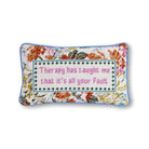 Therapy Needlepoint Pillow - Throw Pillows - Furbish Studio - The Grove