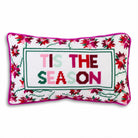 Tis The Season Needlepoint Pillow - Throw Pillows - Furbish Studio - The Grove