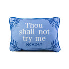 Try Me Needlepoint Pillow - Throw Pillows - Furbish Studio - The Grove