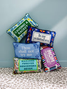 Try Me Needlepoint Pillow - Throw Pillows - Furbish Studio - The Grove