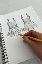 Twirl Dress | Black-Tennis Dress-POPFLEX®-The Grove