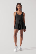 Twirl Dress | Black-Tennis Dress-POPFLEX®-The Grove