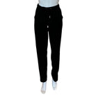 Vera Satin Jogger Pants | Black - Pants - Amanda Maria - The Grove