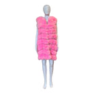 Veronica Fox Vest | Bubblegum - Vests - Twist - The Grove