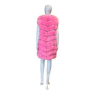 Veronica Fox Vest | Bubblegum - Vests - Twist - The Grove