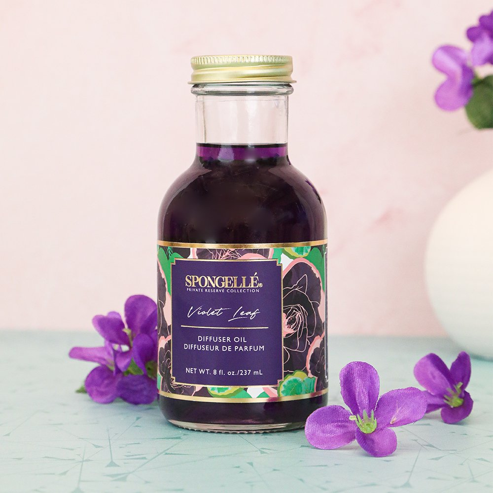 Violet Leaf Diffuser Oil | Private Reserve Collection - Diffuser Refill - Spongellé - The Grove