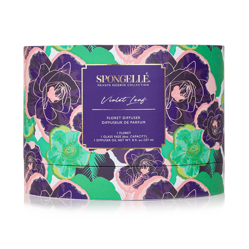 Violet Leaf | Private Reserve Diffuser - Diffuser - Spongellé - The Grove