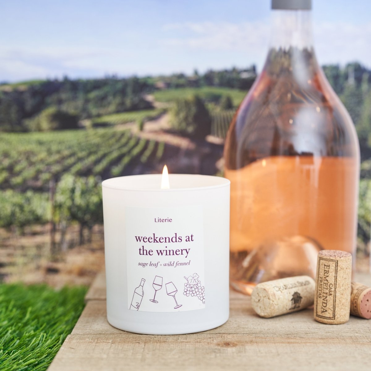 Weekends at the Winery Candle - Candles - Literie Candles - The Grove