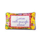 Well Enough Needlepoint Pillow - Throw Pillows - Furbish Studio - The Grove