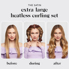 XL Heatless Hair Curler | Chocolate - Hair Tools - KITSCH - The Grove