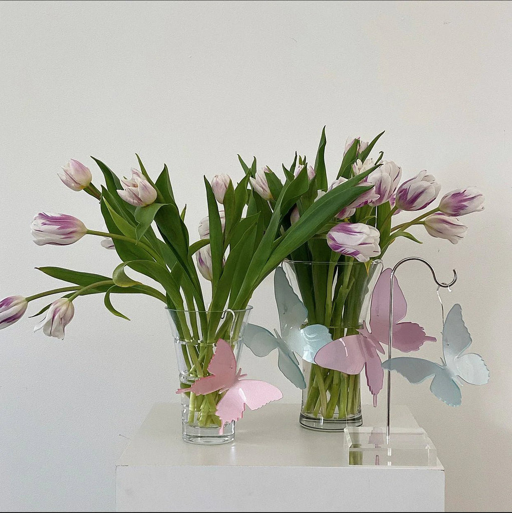 Acrylic Butterfly | Pink-Decor-Fig & Dove-The Grove