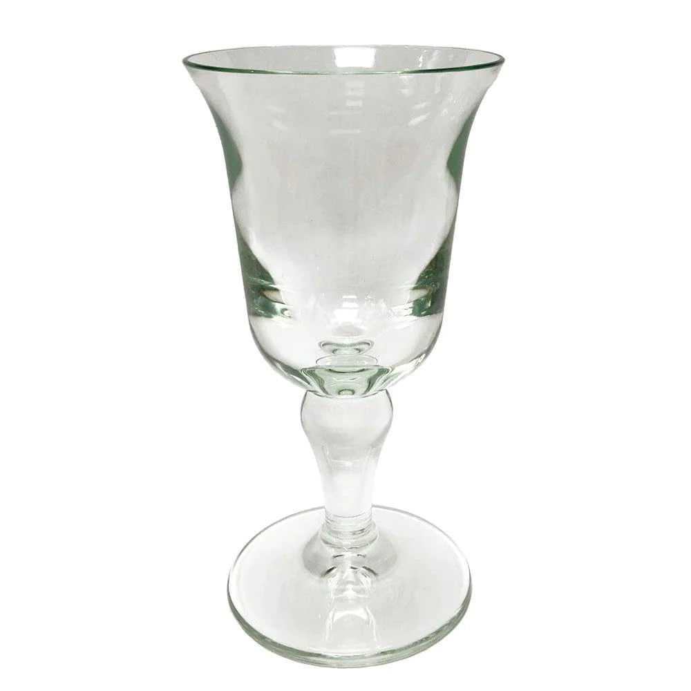 Acrylic Flared Light Green Water Glass-Acrylic Glassware-Clementine WP-The Grove